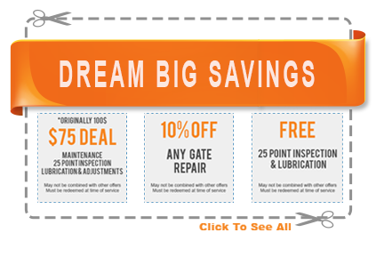 Dream Special Coupons Pacific Palisades Gate Repair